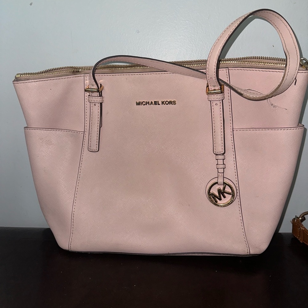 USED Pink Michael Kors bag